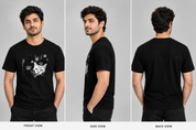 Gangster Cat T-Shirt Black