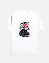 Mood Not Today Cat T-Shirt White