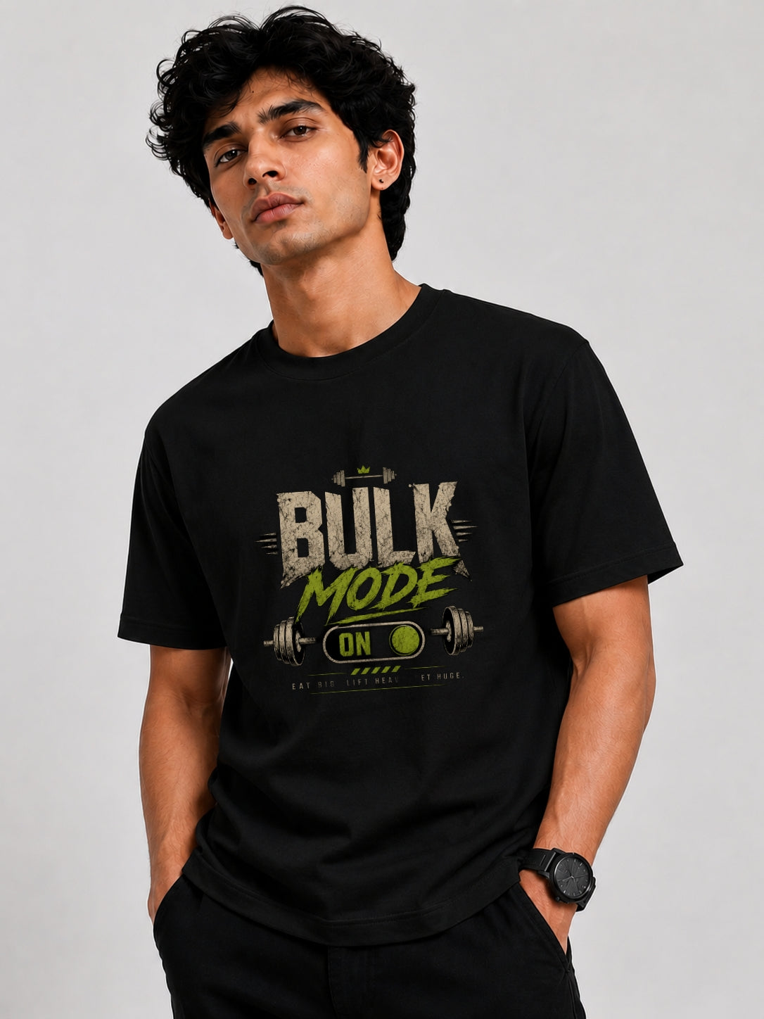 Bulk Mode On T Shirt Black