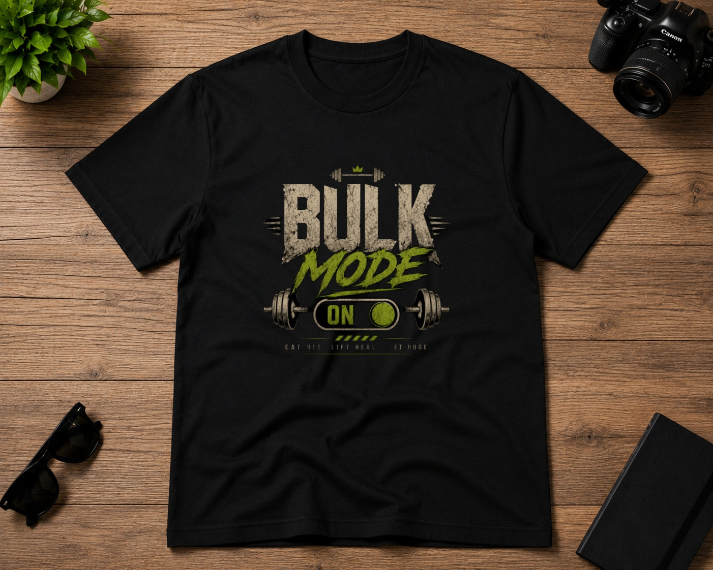 Bulk Mode On T Shirt Black