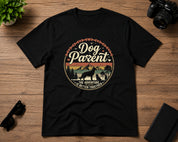 Dog Parent  T-Shirt Black