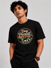 Dog Parent  T-Shirt Black