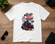 Mood Not Today Cat T-Shirt White