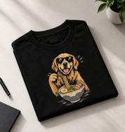 Dog Noodles  T-Shirt Black