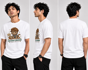 Checkered Campanion T-Shirt white