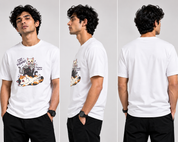 Cat Pyramid T-Shirt White